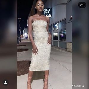 Oh Polly Embellished bodycon dress!